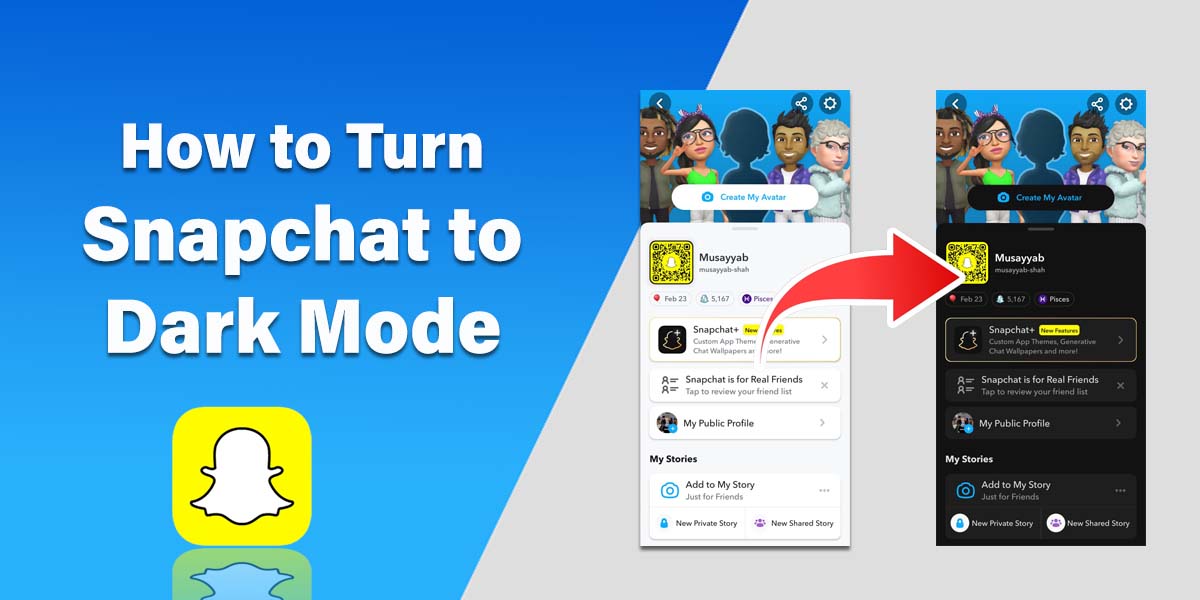 How to Turn Snapchat to Dark Mode on iOS, Android and Desktop