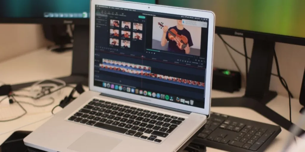 Trimming a clip to make it short in a video editing tool